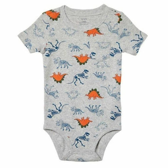 Carters Boys Dinosaur 4 Piece Set Carters Onesie Dinosaur Onesie Pants 3 Months - Picture 4 of 8